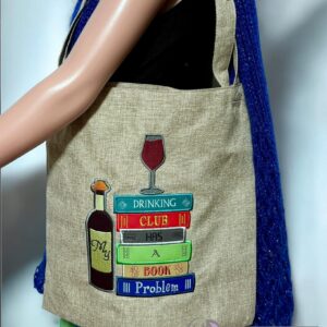 TTBC Drinking Club Book Problem machine embroidery design