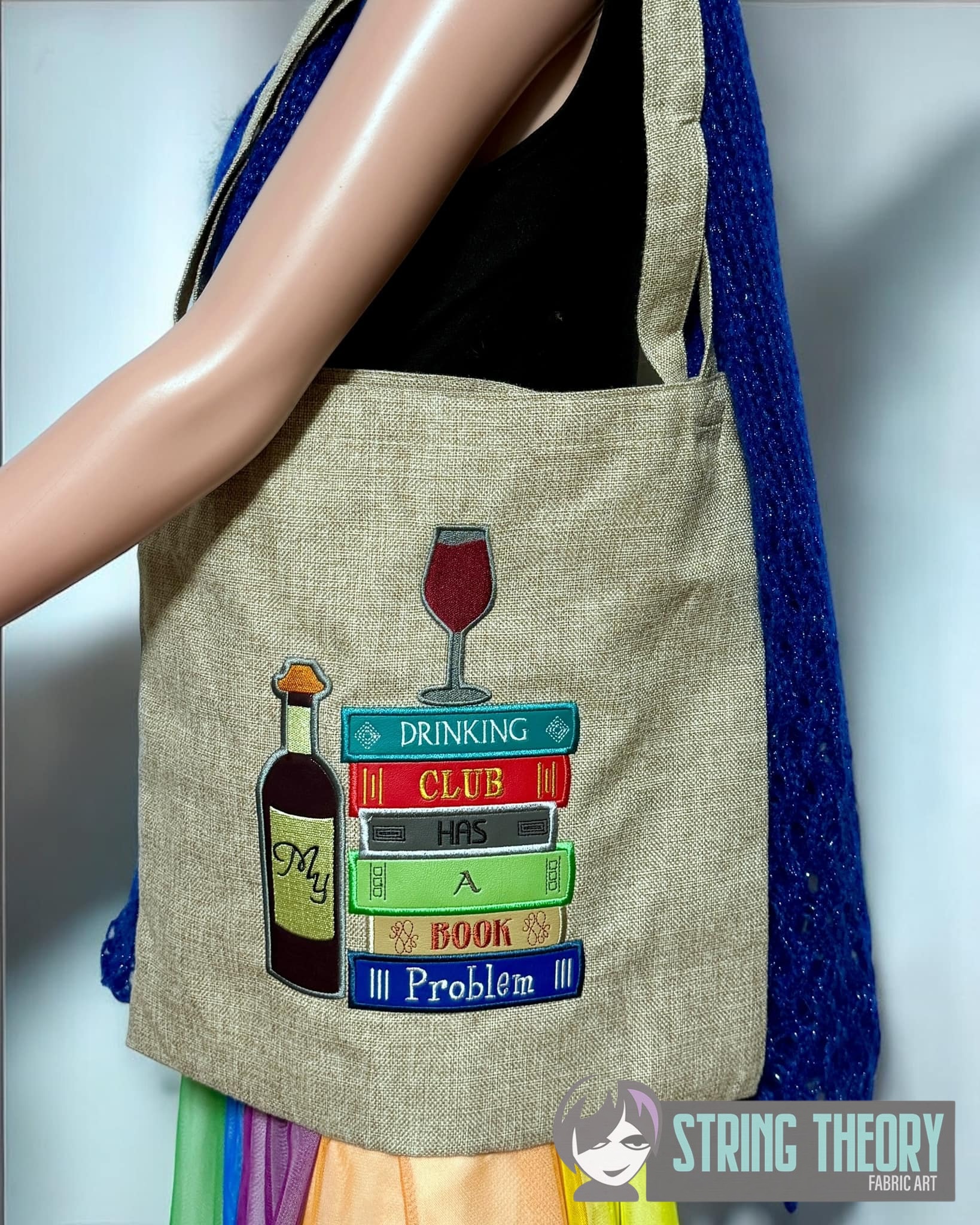 TTBC Drinking Club Book Problem machine embroidery design