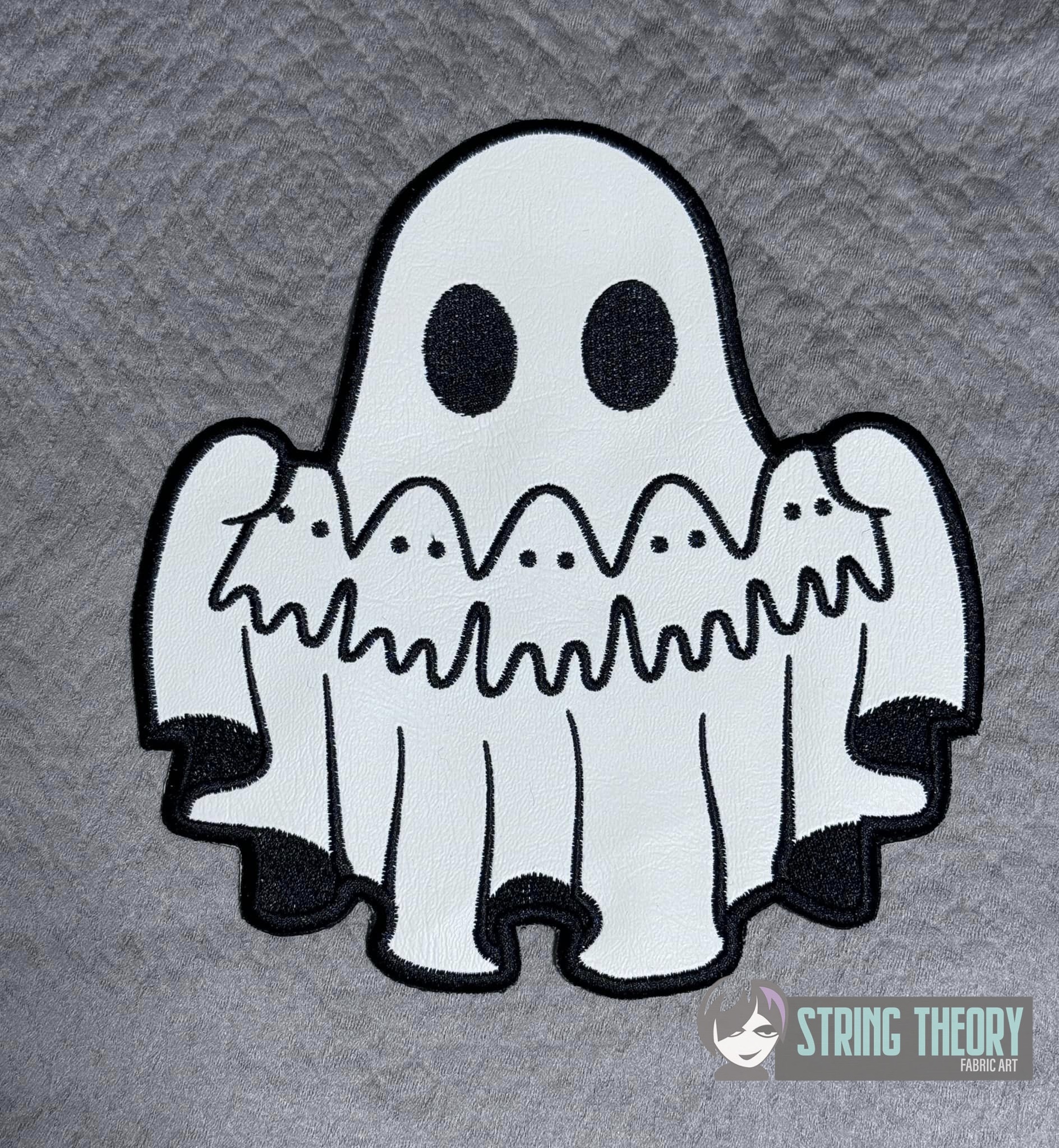 Cut Out Ghost machine embroidery design