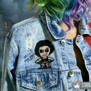 Rocky Horror Picture Show Chibi FrankNFurter machine embroidery design