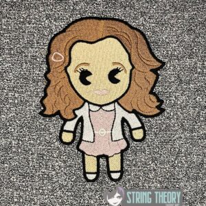 Rocky Horror Picture Show Chibi Janet machine embroidery design