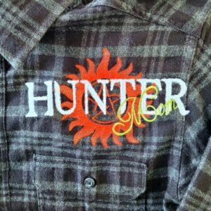 Supernatural Hunter mom machine embroidery design