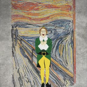 Elf Scream machine embroidery design