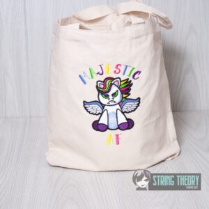 Flappy the Pegasus Majestic AF machine embroidery pattern