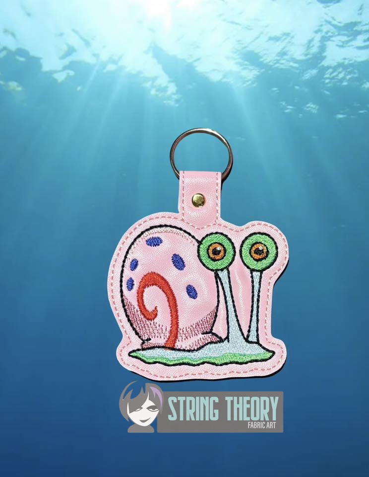 Gary the Snail SpongeBob SquarePants ITH Machine Embroidery Design