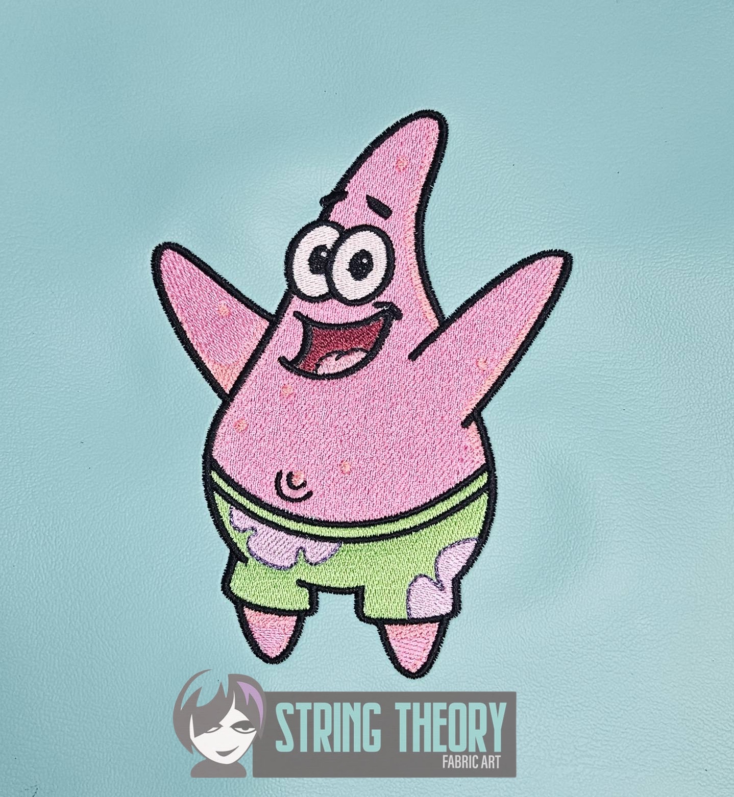 Patrick Star SpongeBob SquarePants Machine Embroidery Design