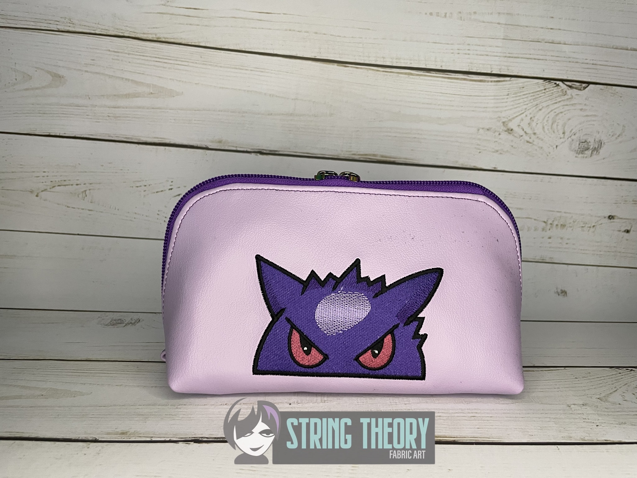 Gengar peeker ITH machine embroidery design