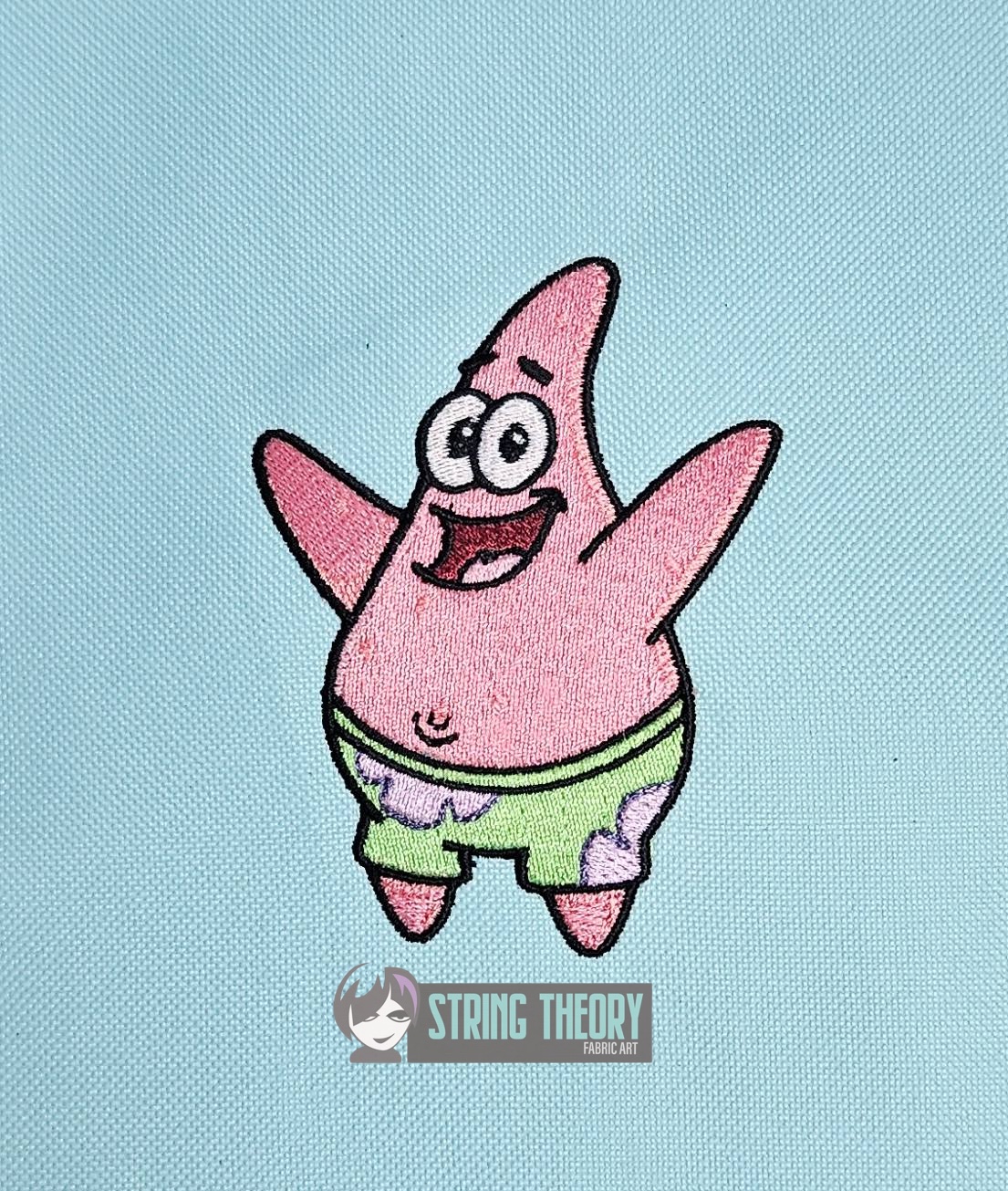 Patrick Star SpongeBob SquarePants Machine Embroidery Design