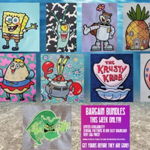 SpongeBob SquarePants Machine Embroidery Design