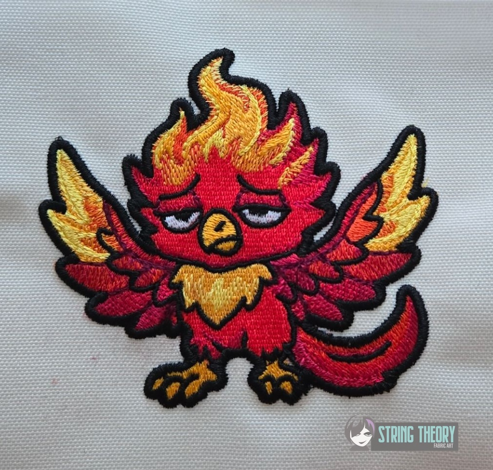 Chibi Phoenix Machine embroidery design pattern