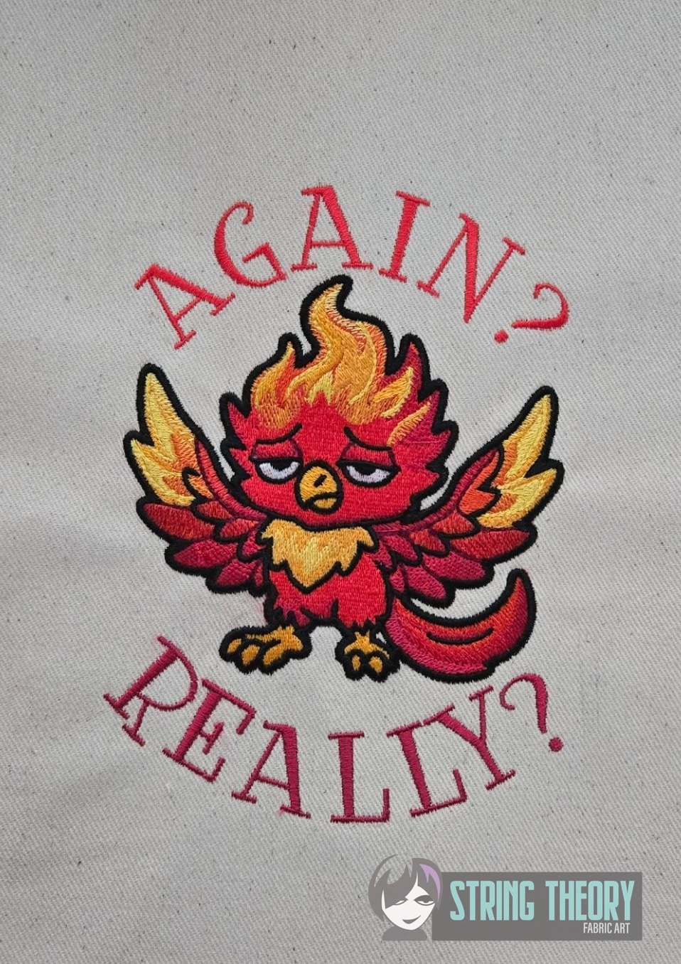 Chibi Phoenix Machine embroidery design pattern