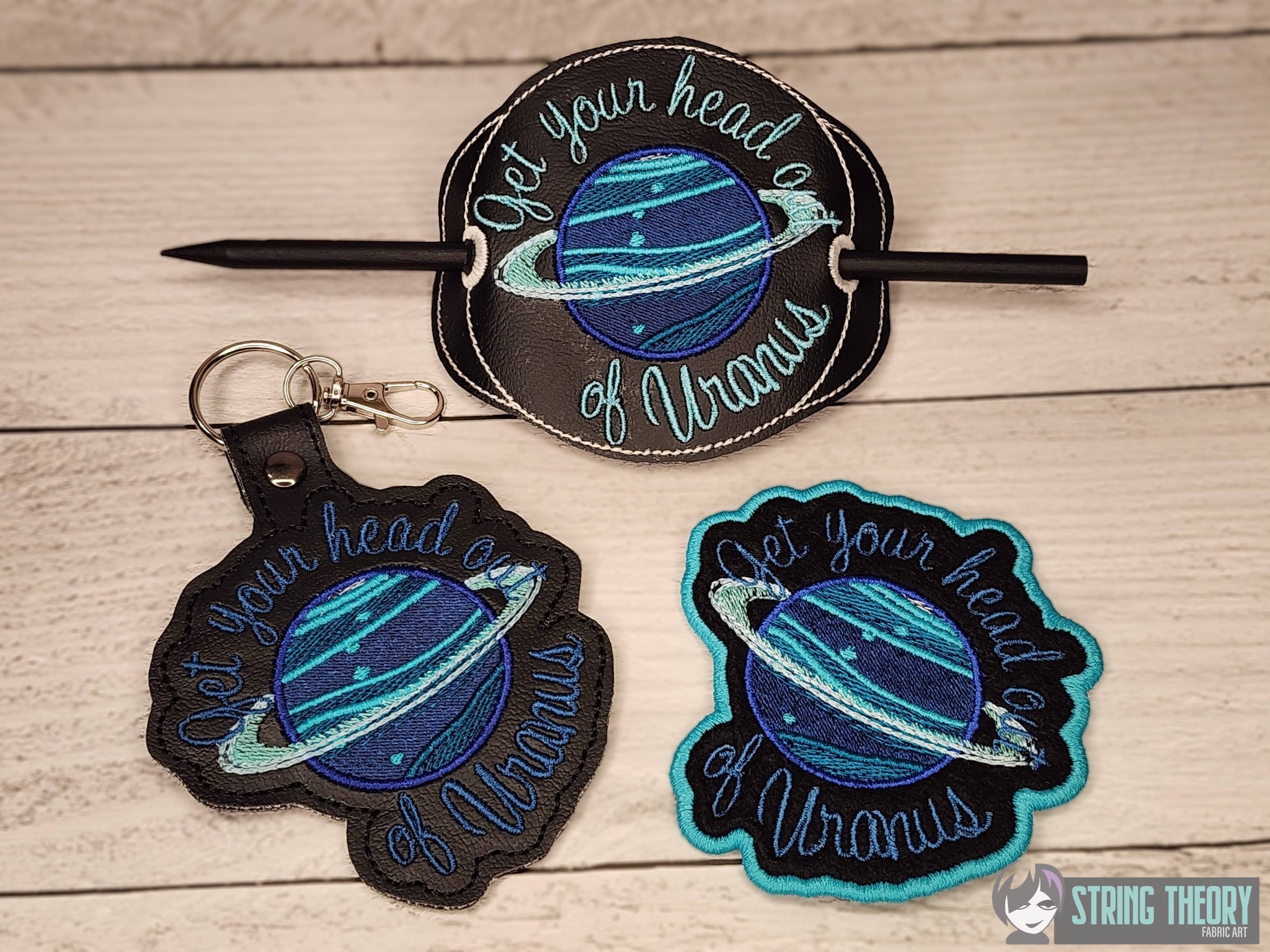 Get your Head Out of Uranus ITH machine embroidery design