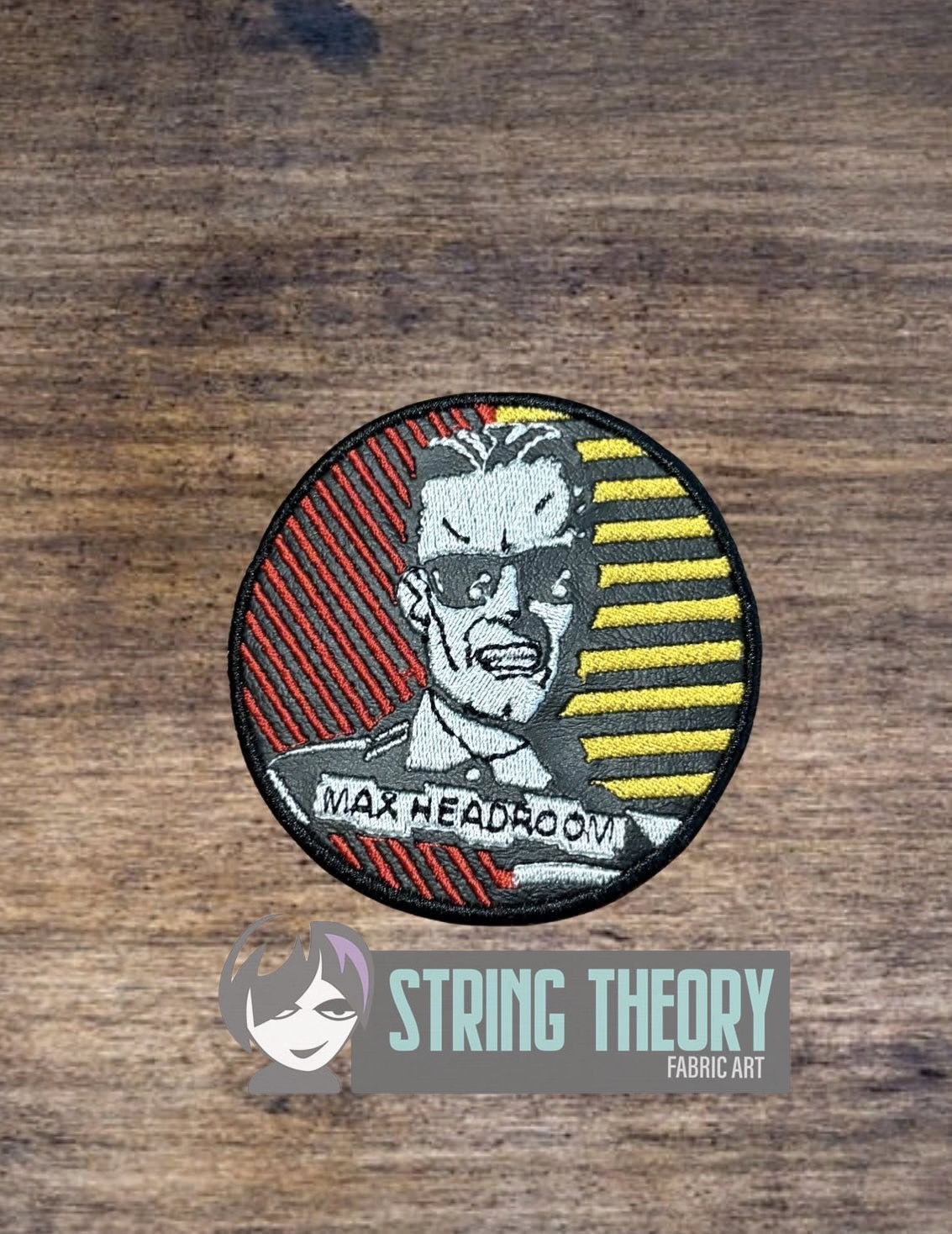 Max Headroom ITH machine embroidery design
