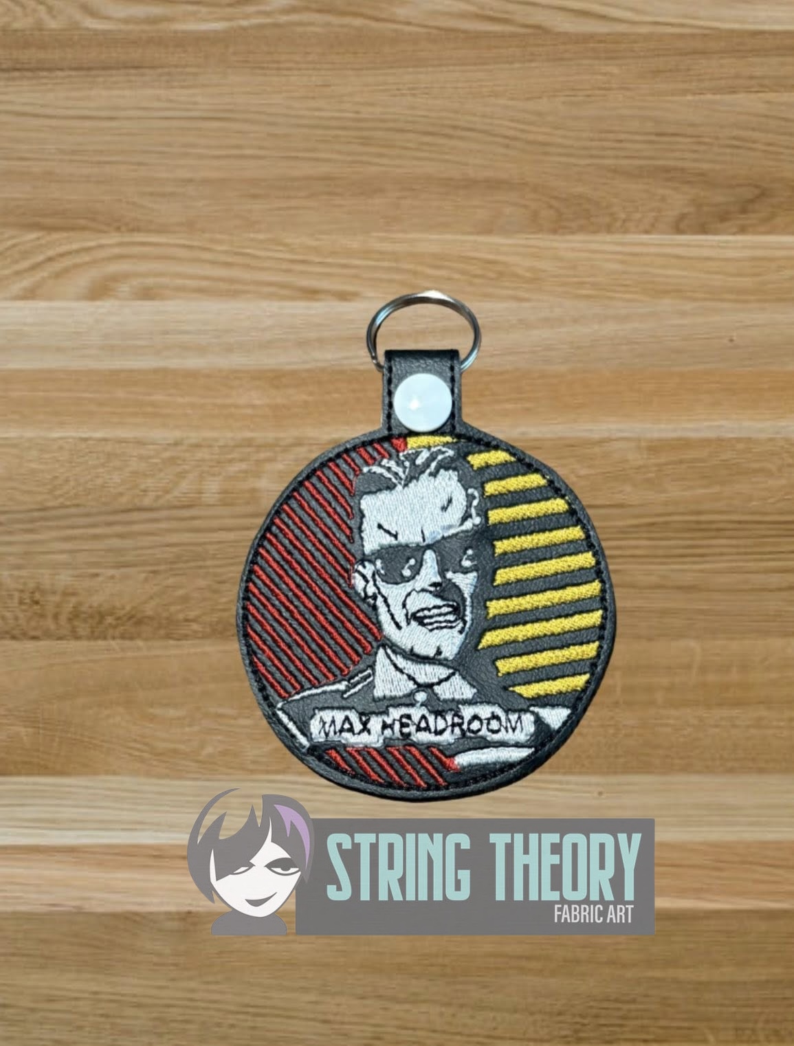 Max Headroom ITH machine embroidery design