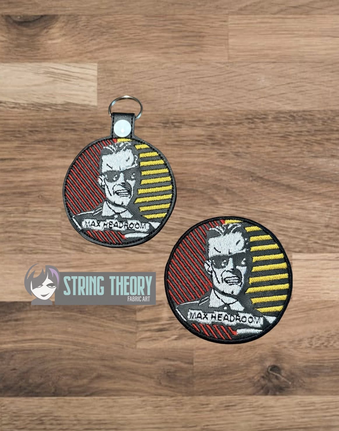 Max Headroom ITH machine embroidery design