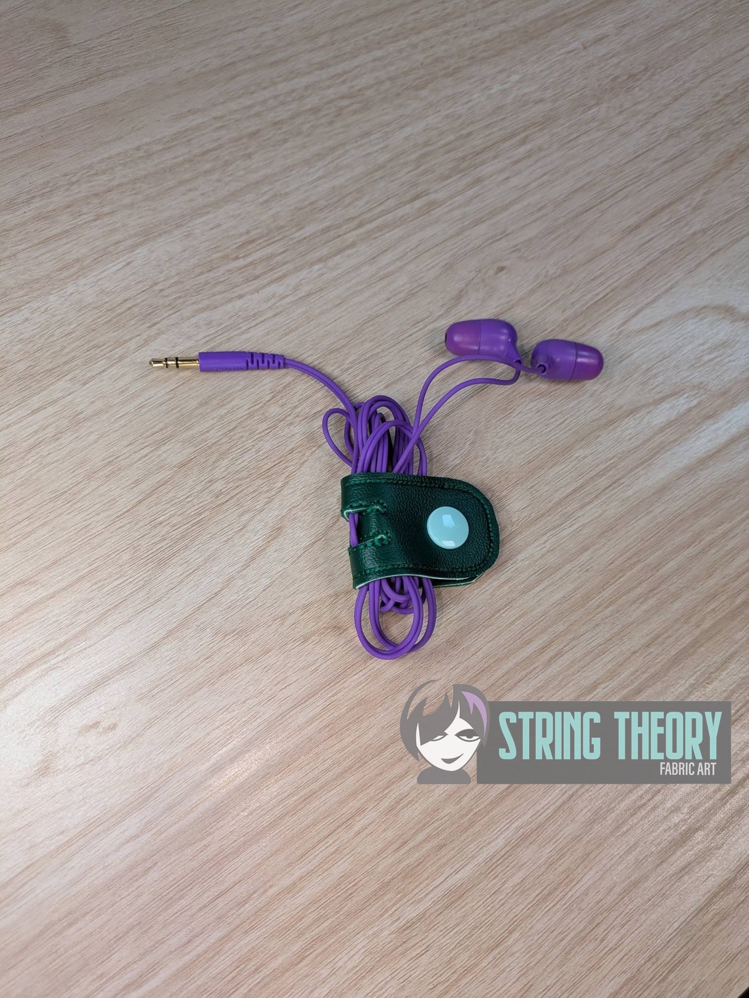 Skinny Cord Keeper ITH machine embroidery design
