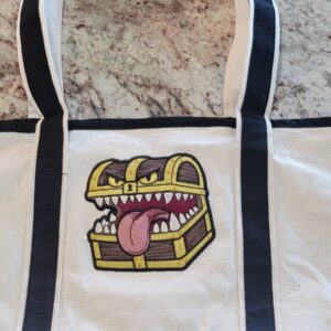 DND Chibi Mimic machine embroidery design