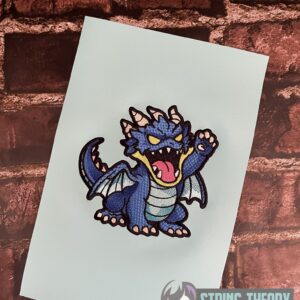 DND Chibi Dragon machine embroidery design