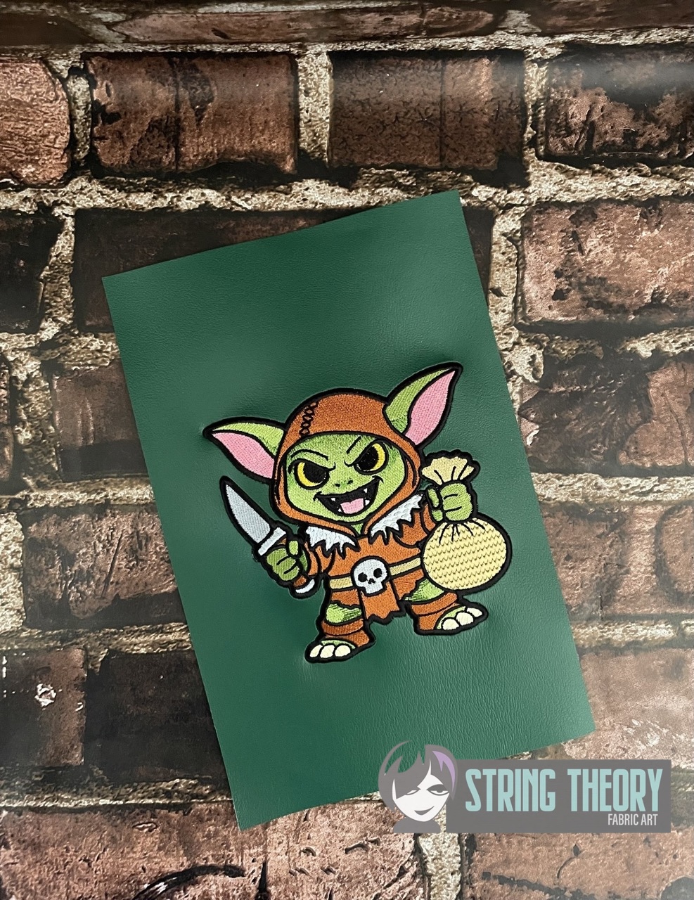 DND Chibi Goblin machine embroidery design