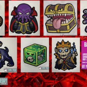 DND Chibi Monster 1 5x7 machine embroidery pattern bundle