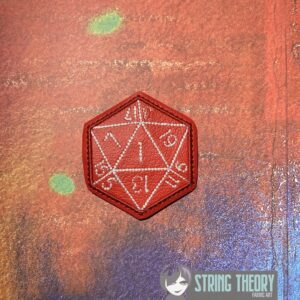 D20 Fail Fridge magnet ITH machine embroidery design