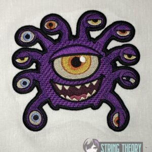 DND Chibi Beholder machine embroidery design