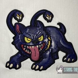 DND Chibi Displacer Beast machine embroidery design
