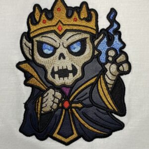 DND Chibi Lich machine embroidery design