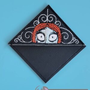 Chibi Sally Corner Bookmark ITH machine embroidery design