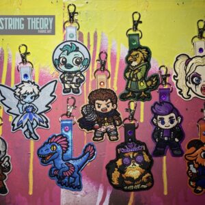DCC Chibi Crawlers Fob ITH machine embroidery pattern bundle