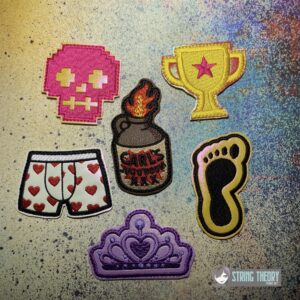 DCC Fridge magnet SET ITH machine embroidery design