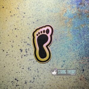 DCC - Footprint Fridge magnet ITH machine embroidery design