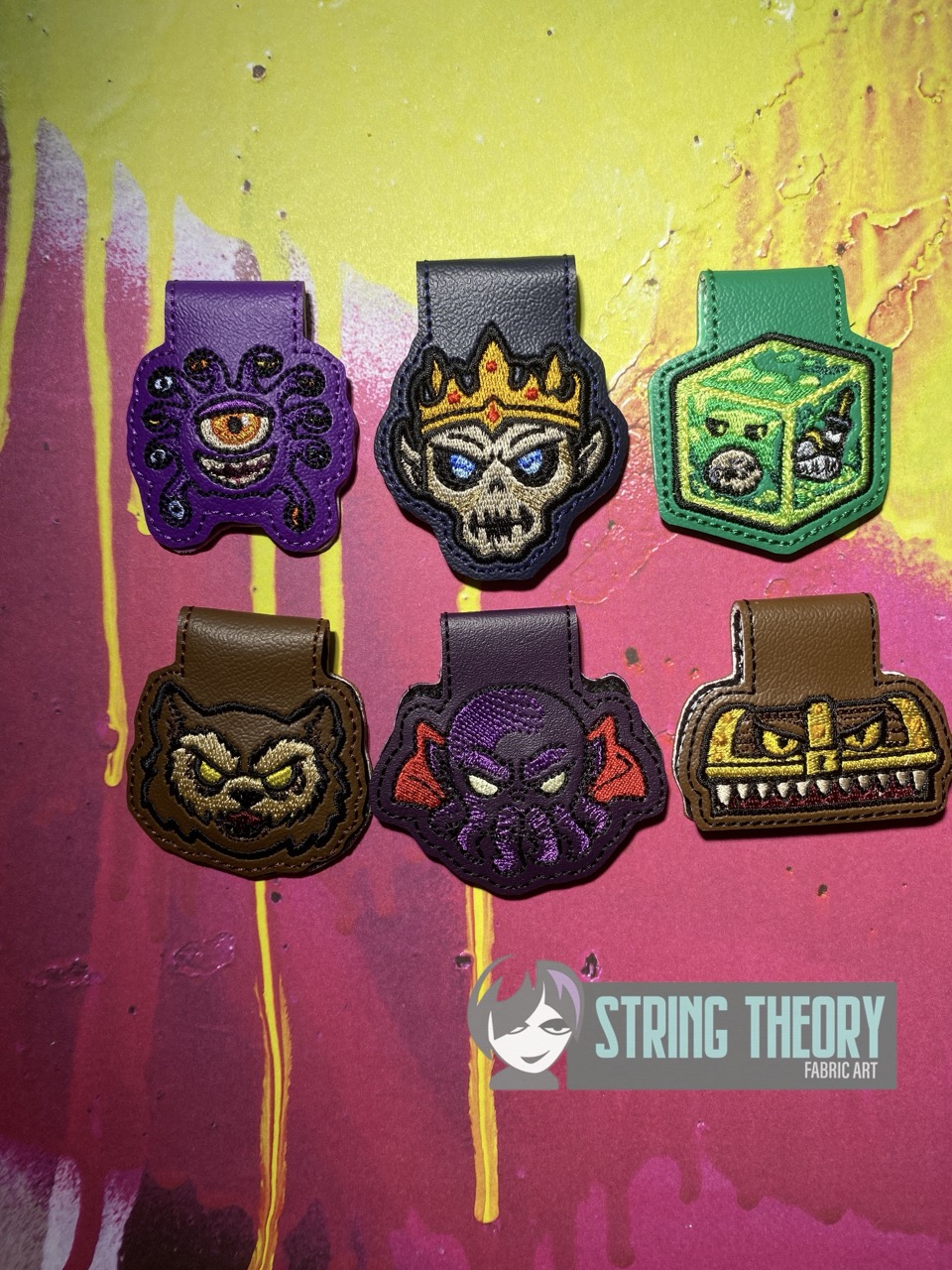 DND Monster MBM Set ITH machine embroidery pattern bundle