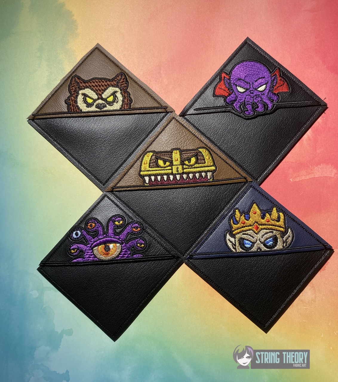 DND Corner Bookmark Monster Bargain Bundle ITH machine embroidery design