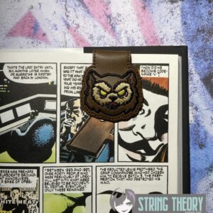 DND Owlbear magnetic bookmark ITH machine embroidery design