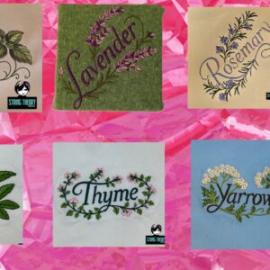 Practical Magic - Magical Herbs Machine Embroidery Designs Bundle