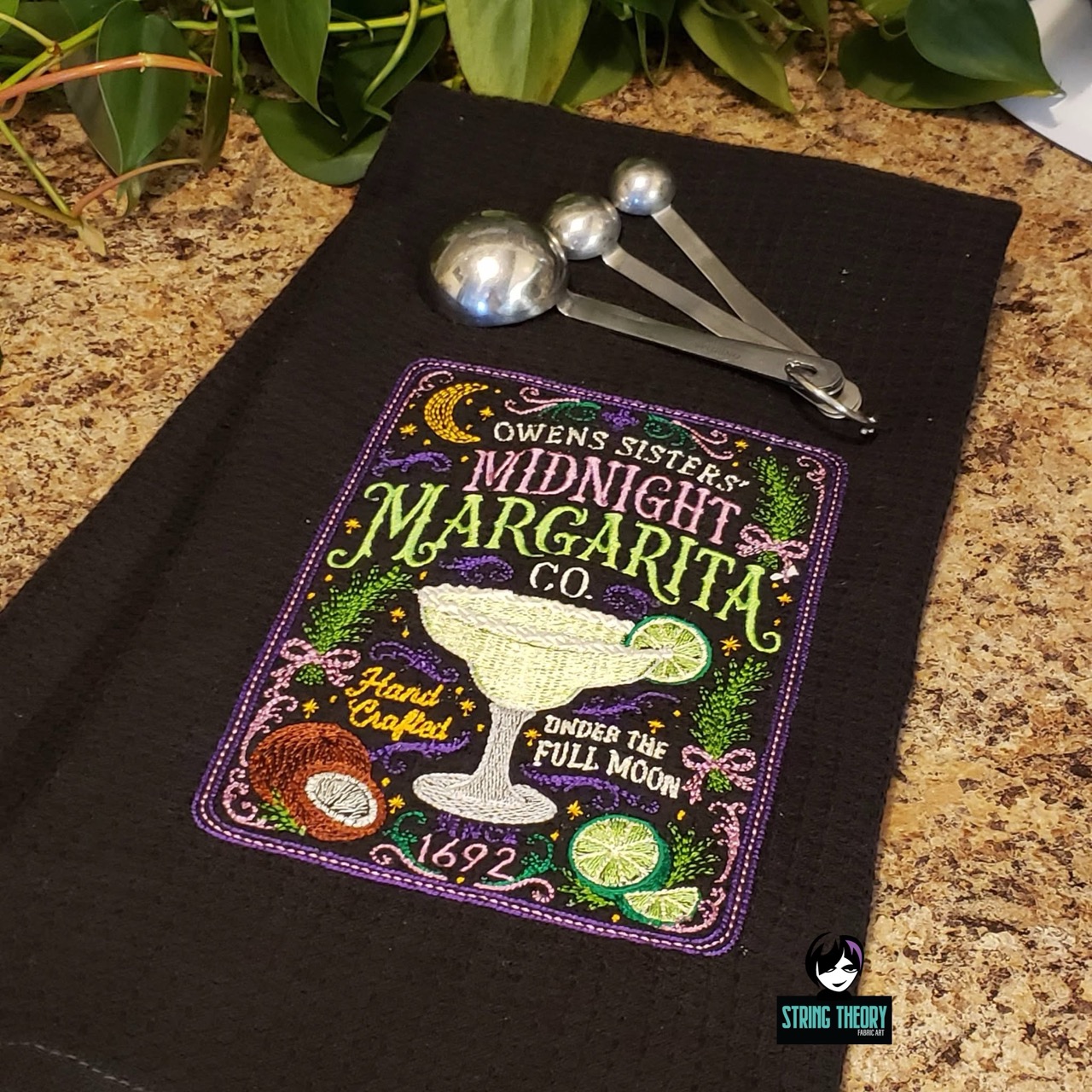 Practical Magic Midnight Margarita Machine Embroidery Design