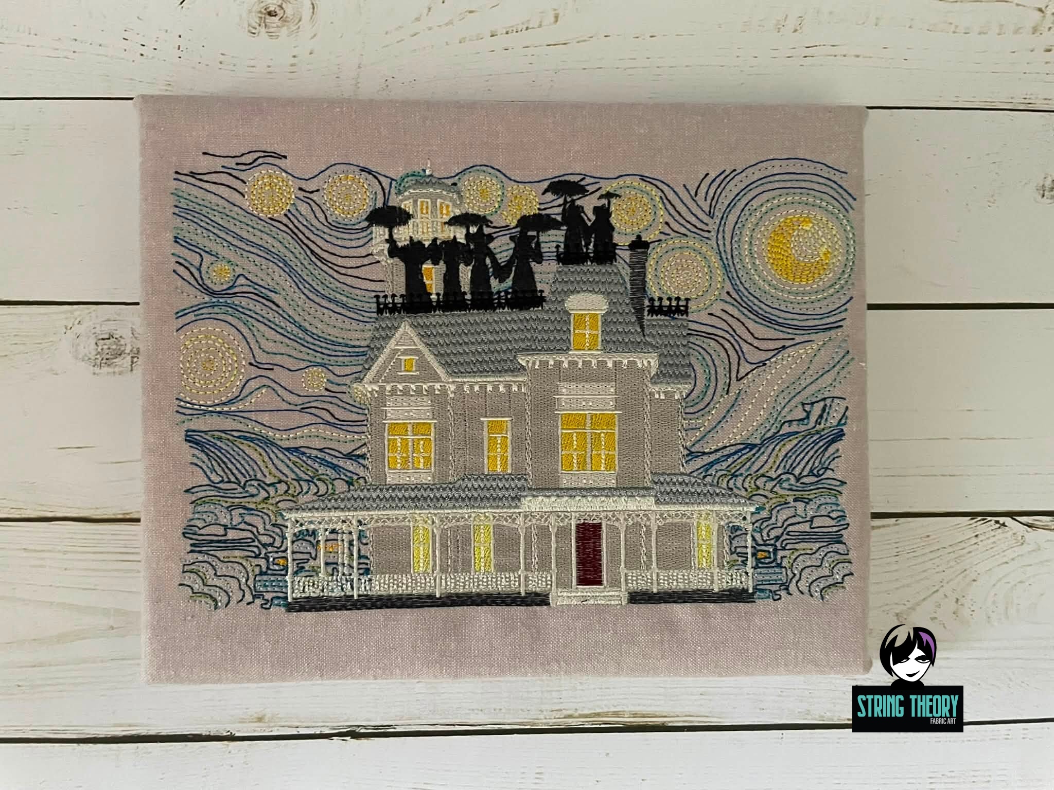 Starry Practical Magic Machine Embroidery Design