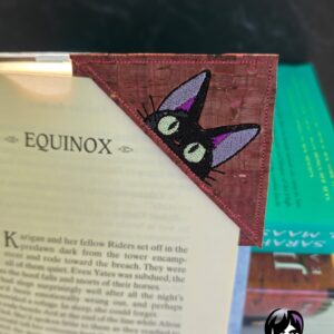 Jiji Corner Bookmark ITH Machine Embroidery Design