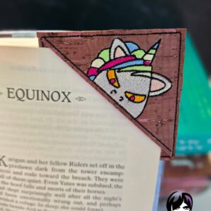 Shanky Corner Bookmark ITH Machine Embroidery Design