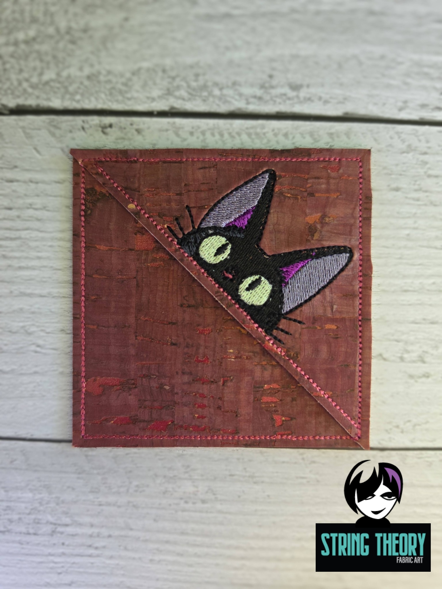 Jiji Corner Bookmark ITH Machine Embroidery Design