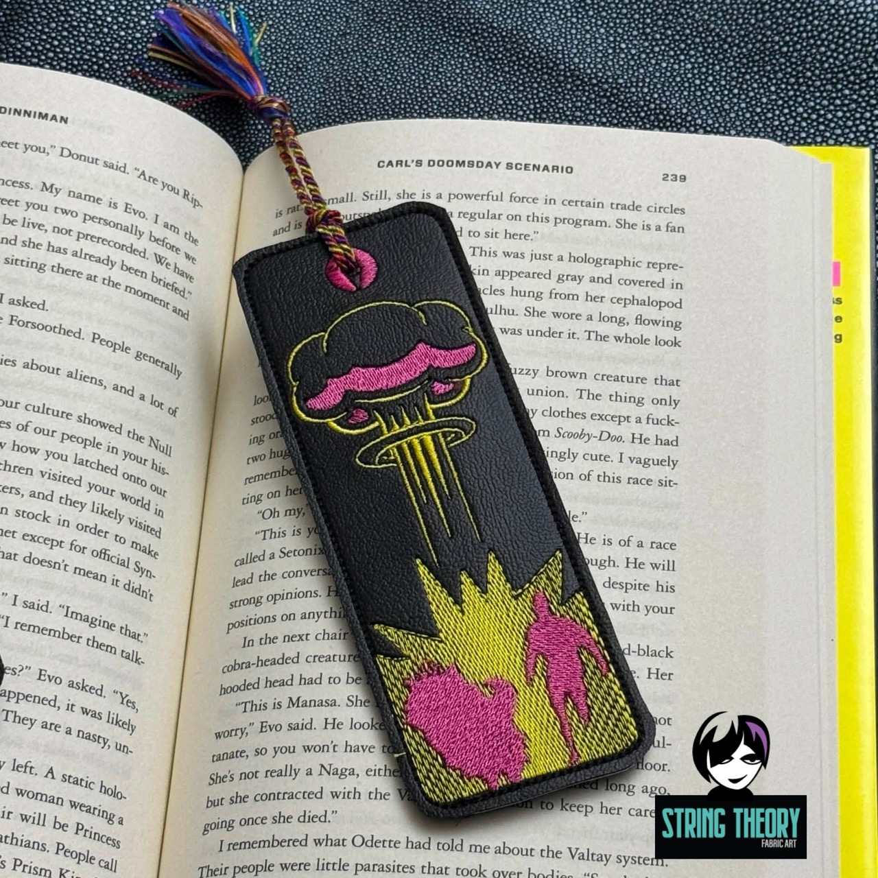 DCC Book 2 Carl's Doomsday Scenario Bookmark 2ITH Machine Embroidery Pattern
