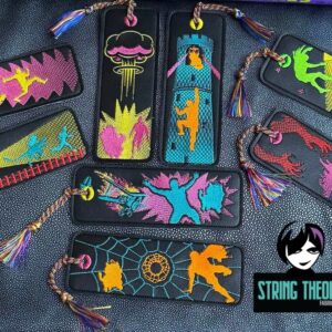 DCC Dungeon Crawler Carl Bookmark set ITH Machine Embroidery Bundle