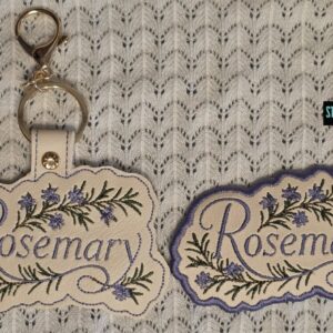 Practical Magic - Rosemary ITH Machine Embroidery Design
