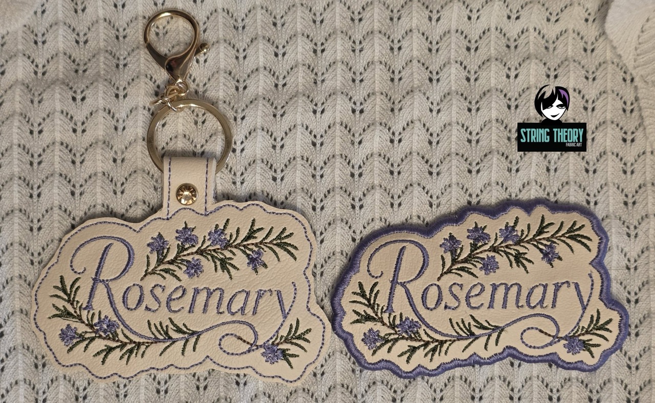 Practical Magic - Rosemary ITH Machine Embroidery Design