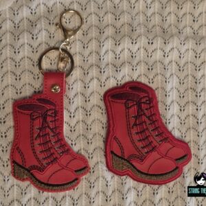 Practical Magic - Red Boots ITH Machine Embroidery Design