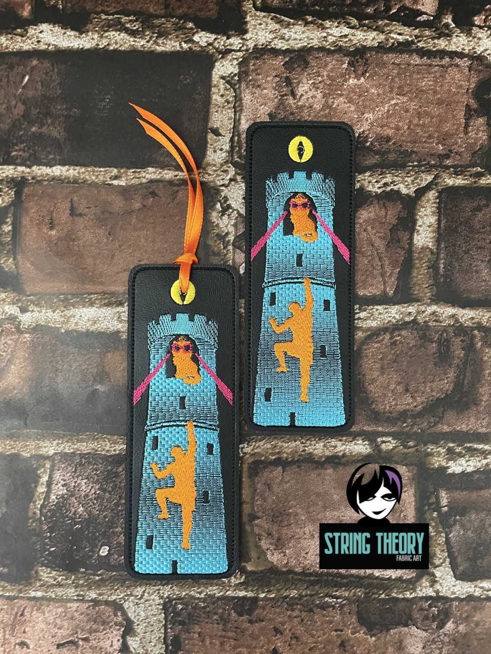 DCC Book 7 This Inevitable Ruin Bookmark Machine Embroidery