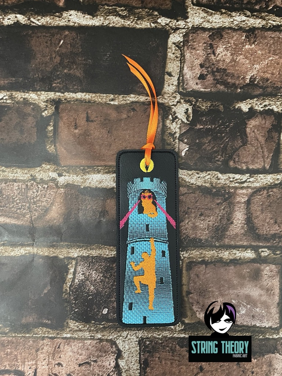 DCC Book 7 This Inevitable Ruin Bookmark Machine Embroidery