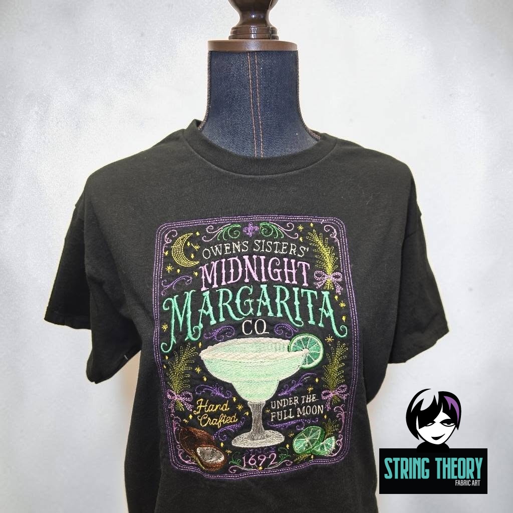 Practical Magic Midnight Margarita Machine Embroidery Design