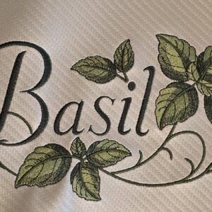 Practical Magic - Basil Machine Embroidery Pattern Design